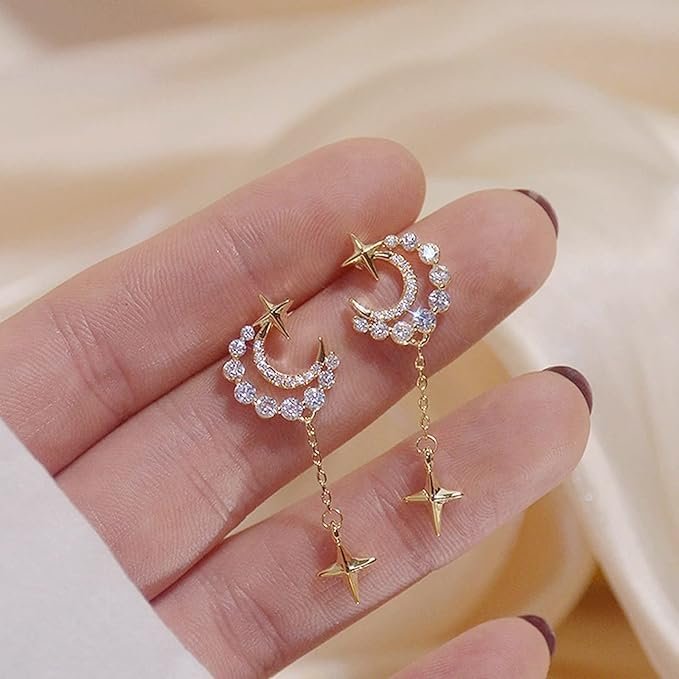 Aretes Luna y Estrella — imagen 2
